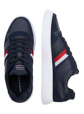 Sneakers Tommy Hilfiger Mix Cup Blu Navy Uomo