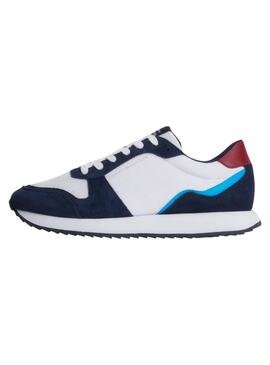 Sneakers Tommy HiFiger Runner Evo Bianco Uomo