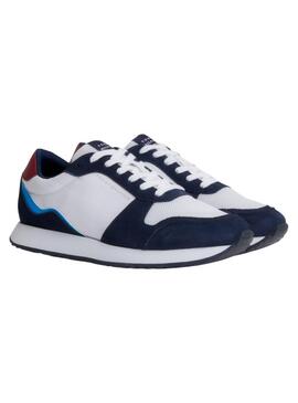 Sneakers Tommy HiFiger Runner Evo Bianco Uomo