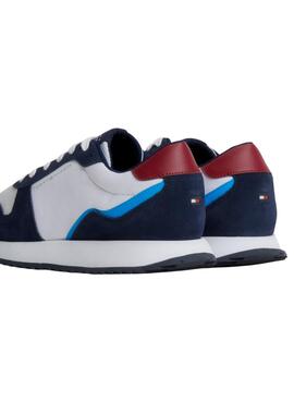 Sneakers Tommy HiFiger Runner Evo Bianco Uomo
