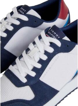 Sneakers Tommy HiFiger Runner Evo Bianco Uomo