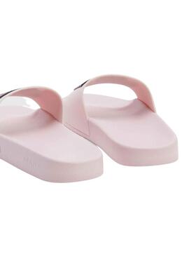 Flip flops Tommy Jeans Flag Rosa piscina per Donna