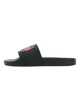 Flip flops Tommy Jeans Flag Pool Nero per Donna