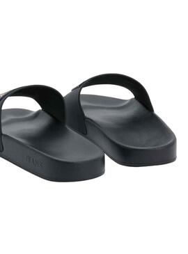 Flip flops Tommy Jeans Flag Pool Nero per Donna