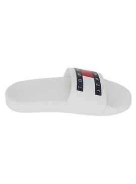 Flip flops Tommy Jeans Patch Bianco per Uomo