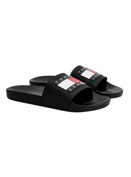 Flip flops Tommy Jeans Patch Nero per Uomo