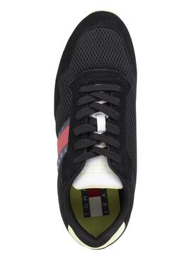 Sneakers Tommy Jeans Retro Guida Nero Uomo