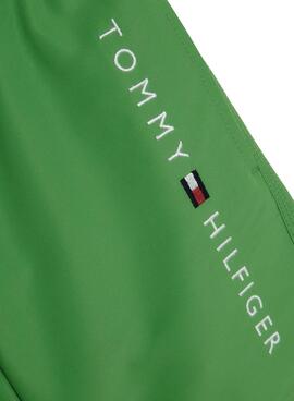 Costume da bagno Tommy Hilfiger Original Logo Verde Bambino