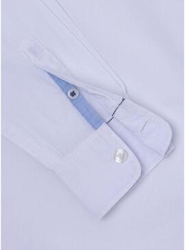 Camicia Pepe Jeans Maldon Bianco per Bambino