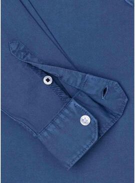 Camicia Pepe Jeans Marston Blu per Bambino