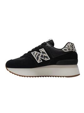 Sneakers New Balance 574+ Nero per Donna