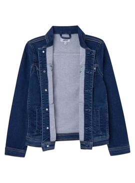 Giubbotto Pepe Jeans Legendary Blu Navy per Bambino