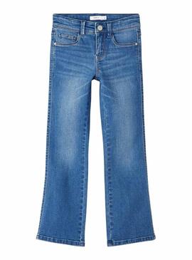 Pantaloni Jeans Name It Polly Blu per Bambina