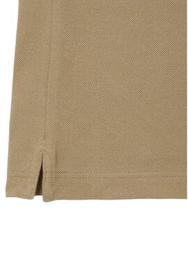 Polo Lacoste Basic Slim Fit Beige per Uomo