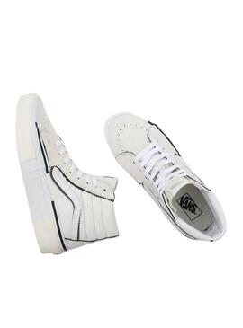 Sneakers Vans SK8-Hi Ricostruisci Bianco