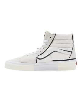 Sneakers Vans SK8-Hi Ricostruisci Bianco