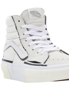 Sneakers Vans SK8-Hi Ricostruisci Bianco