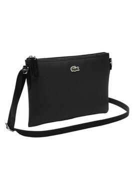 Borsa Lacoste Flat Crossover Bag Nero Donna