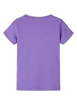 T-Shirt Name It Belinda Morado per Bambina
