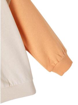 Felpa Name It Visusan Beige per Bambina