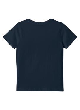 T-Shirt Name It Don Blu Navy per Bambino
