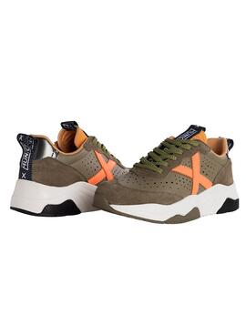 Sneakers Munich Wave Verde per Donna