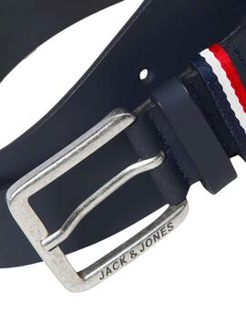 Cintura Jack & Jones Jacespo Blu Navy Uomo