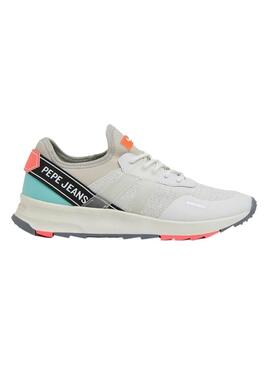 Sneakers Pepe Jeans Gioia Tech Bianco per Donna