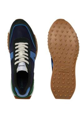 Sneakers Lacoste L-Spin Deluxe Blu Navy Uomo