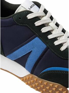 Sneakers Lacoste L-Spin Deluxe Blu Navy Uomo