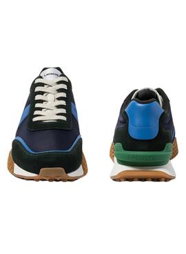 Sneakers Lacoste L-Spin Deluxe Blu Navy Uomo