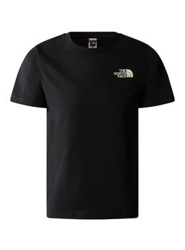 T-Shirt The North Face Relaxed Nero per Bambina