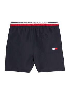 Costume da bagno Tommy Hilfiger Signature Blu Navy per Bambino