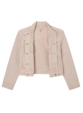 Giacca Pepe Jeans Bina Rosa per Bambina