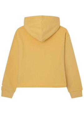 Felpa Pepe Jeans Elicia Giallo per Bambina