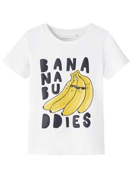T-Shirt Name It Dean Bianco per Bambino