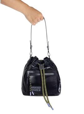 Borsa Munich Deep Bucket Nero per Donna