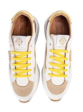 Sneakers Popa Sangay Giallo per Donna