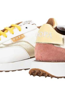 Sneakers Popa Sangay Giallo per Donna