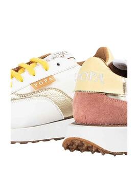 Sneakers Popa Sangay Giallo per Donna