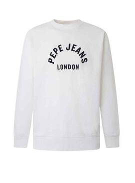 T-Shirt Pepe Jeans Andrew Bianco per Uomo