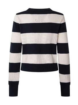 Pullover Pepe Jeans Francesca Strisce per Donna