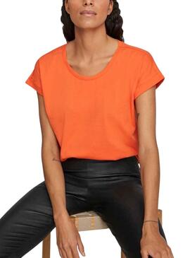 T-Shirt Vila Dreamers Arancione per Donna