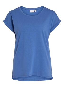 T-Shirt Vila Dreamers Blu per Donna
