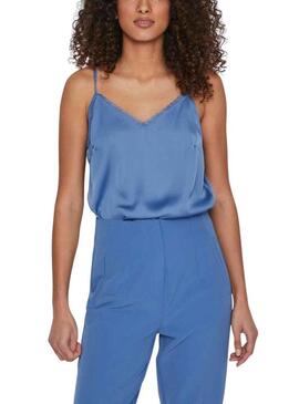 Top Vila Renny Blu per Donna