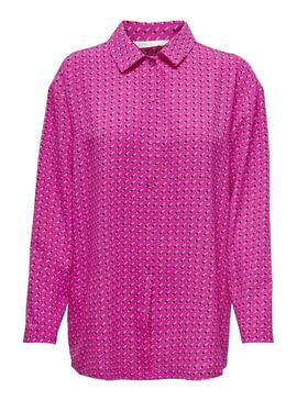 Camicia Only Naomi Rosa per Donna