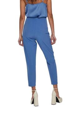 Pantaloni Vila Gula Blu per Donna