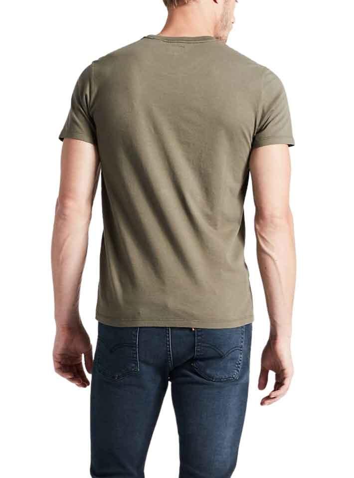 T-Shirt Levis Original Verde per Uomo