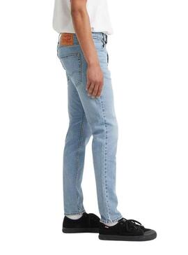 Pantaloni Jeans Levis 512 Slim Blu per Uomo