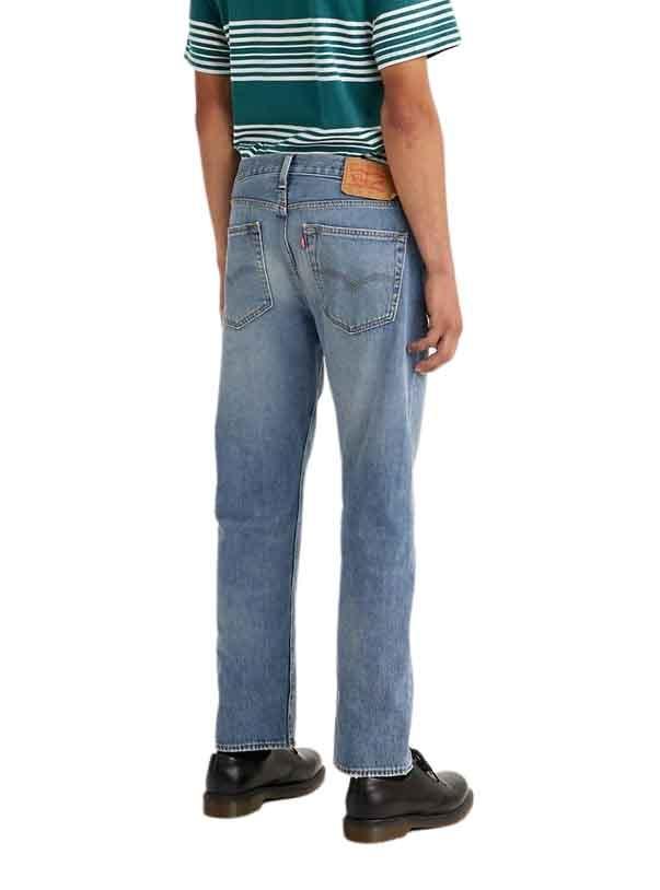 Jeans Levis 501 Crop Blu per Uomo